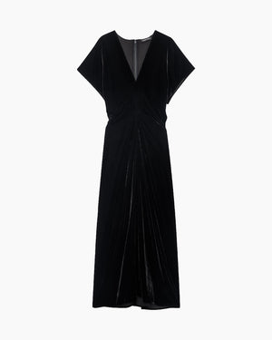 ZADIG DRESS / BLACK VELVET