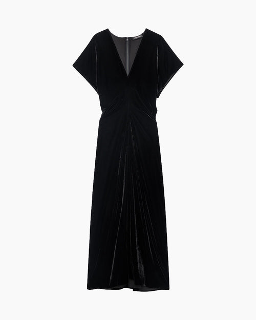 ZADIG DRESS / BLACK VELVET
