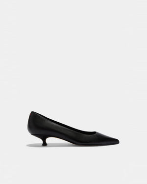 CARI POINTED-TOE PUMPS / BLACK