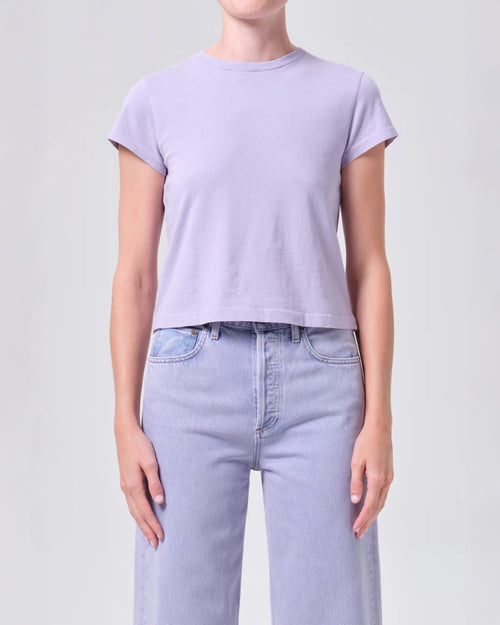 ADINE SHRUNKEN TEE / LILAC