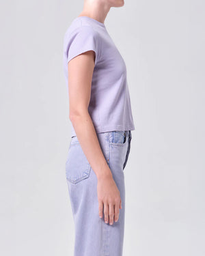 ADINE SHRUNKEN TEE / LILAC