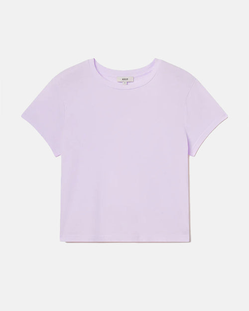 ADINE SHRUNKEN TEE / LILAC