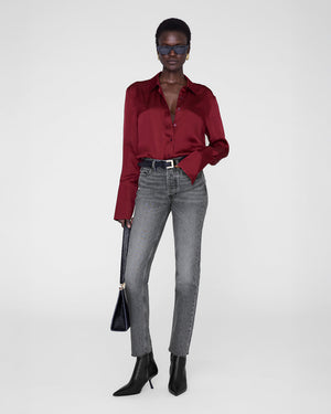 AMANDA SHIRT / CABERNET