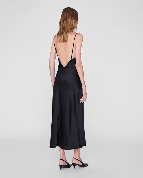 BLANCA MIDI DRESS / BLACK