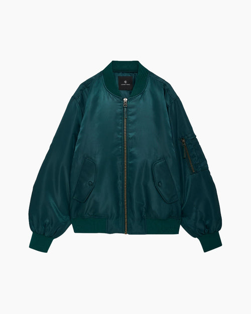 LEON BOMBER / DEEP EMERALD