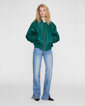LEON BOMBER / DEEP EMERALD