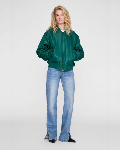 LEON BOMBER / DEEP EMERALD