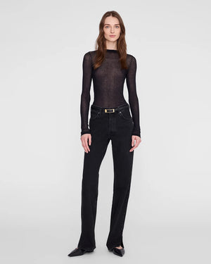 ELLY BELT SMOOTH LEATHER / BLACK