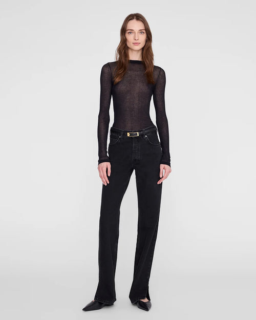 ELLY BELT SMOOTH LEATHER / BLACK