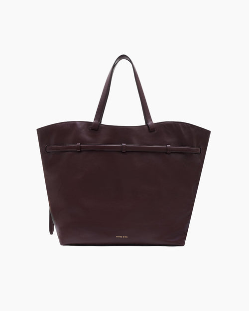 ELLY TOTE SMALL GRAINED LEATHER / FIG