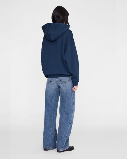 HARVEY SWEATSHIRT MELROSE STENCIL / NAVY
