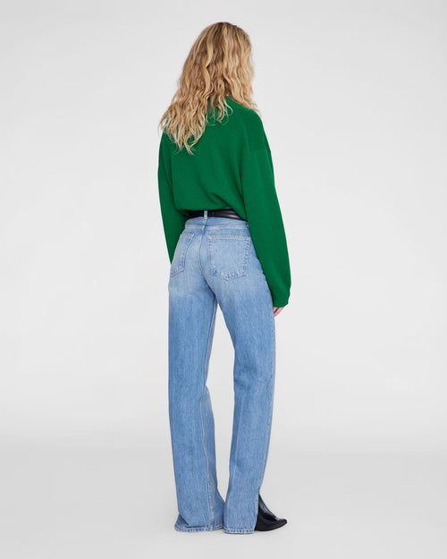 LEE CREW SWEATER / GREEN
