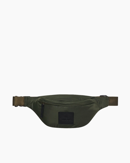 LEON SMALL WAIST BAG NYLON / ARMY GREEN
