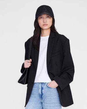 JEREMY BASEBALL CAP AB NYLON / BLACK