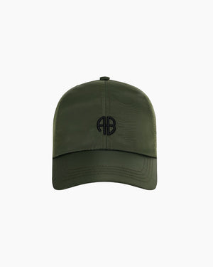 JEREMY BASEBALL CAP AB NYLON / ARMY GREEN