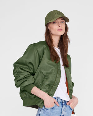 LEON SMALL WAIST BAG NYLON / ARMY GREEN