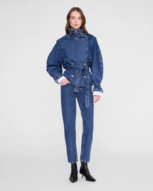 PASCALE TRENCH / CLEAN INDIGO