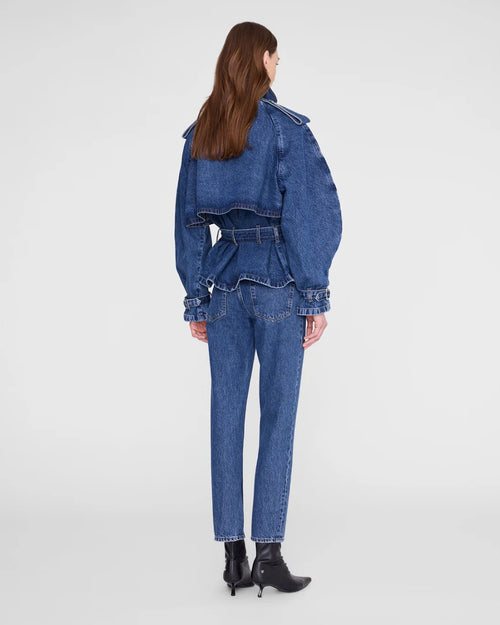 PASCALE TRENCH / CLEAN INDIGO