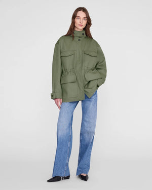 SAHARA JACKET / ARMY GREEN
