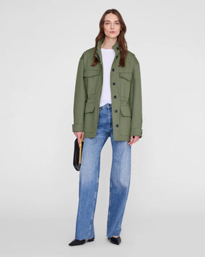 SAHARA JACKET / ARMY GREEN
