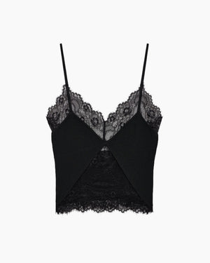 TINA TANK TOP / BLACK