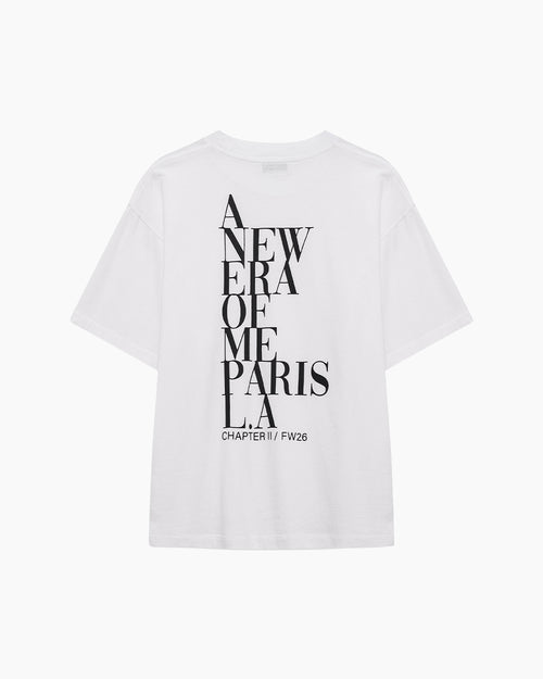 CADE TEE NEW ERA OF ME / WHITE