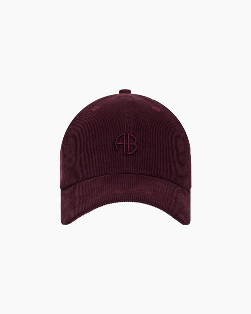 JEREMY BASEBALL CAP AB CORDUROY / FIG