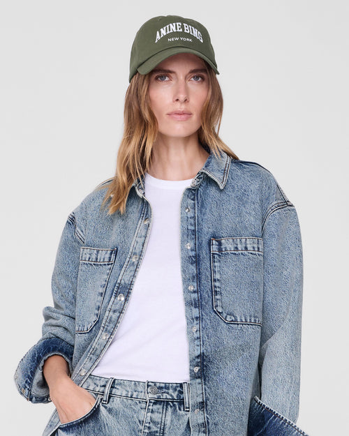 JEREMY BASEBALL CAP ANINE BING NY / ARMY GREEN