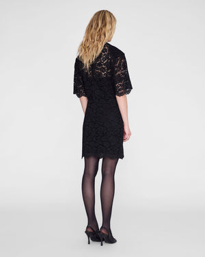 LEONOR DRESS / BLACK LACE