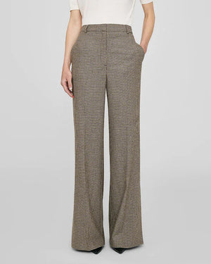 LYRA TROUSER / MINI HOUNDSTOOTH