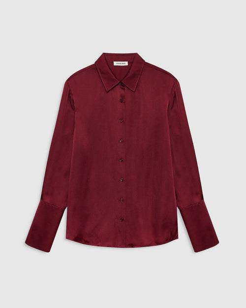 AMANDA SHIRT / CABERNET