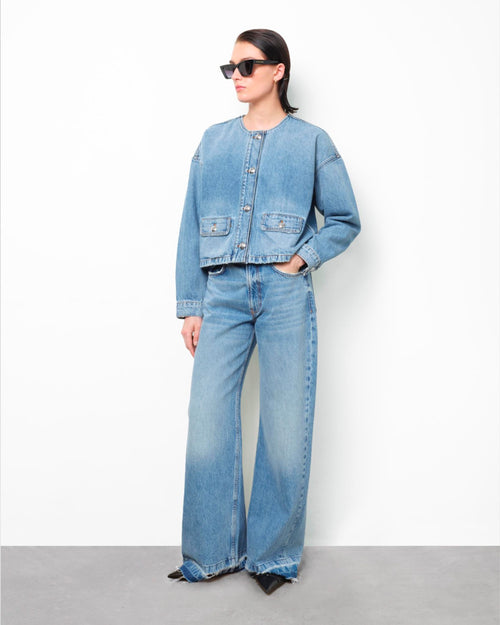 BLANCHE JACKET / CASPIAN BLUE