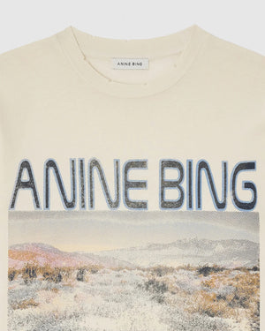 CADE TEE WILDFLOWERS / OFF WHITE