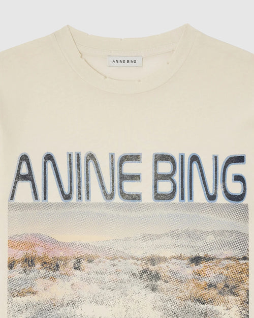 CADE TEE WILDFLOWERS / OFF WHITE