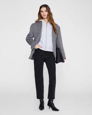 CASPER ZIP UP BING / GREY MELANGE