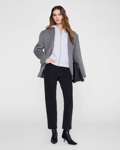 CASPER ZIP UP BING / GREY MELANGE