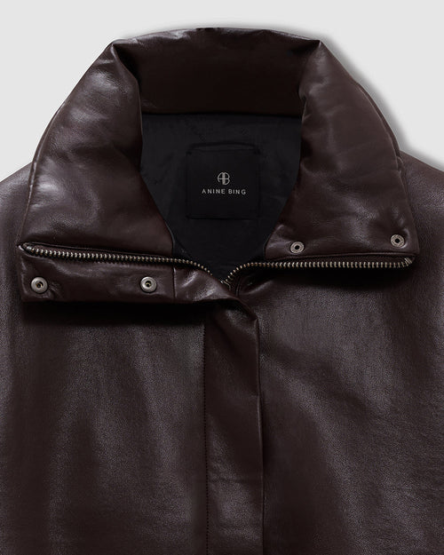 CYRUS JACKET / DEEP BROWN
