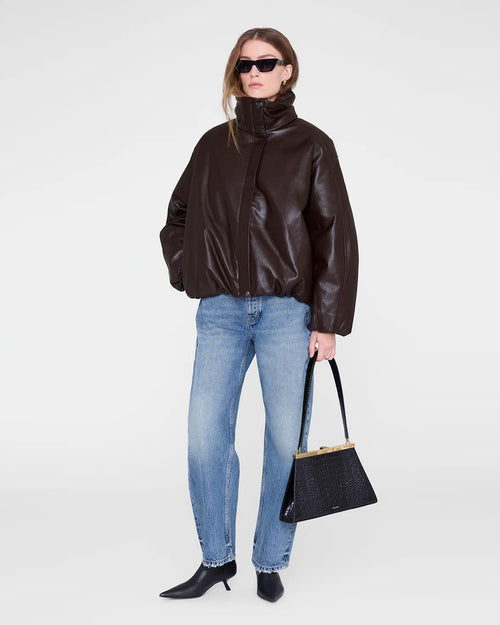 CYRUS JACKET / DEEP BROWN