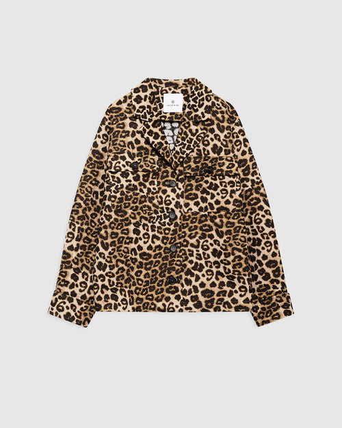 FLYNN JACKET / LEOPARD