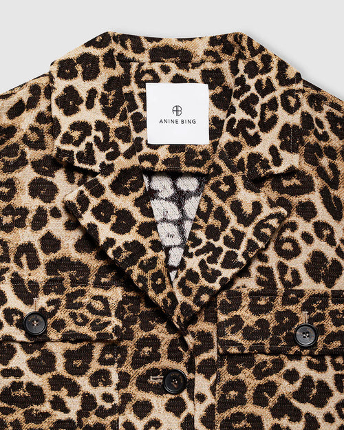 FLYNN JACKET / LEOPARD