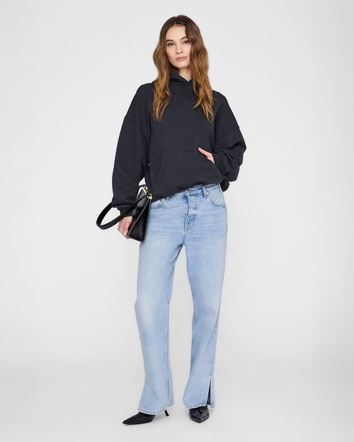 HARVEY SWEATSHIRT STENCIL / VINTAGE BLACK