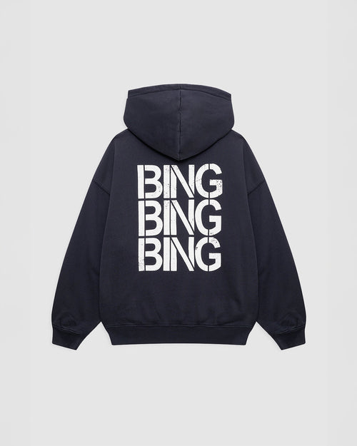 HARVEY SWEATSHIRT STENCIL / VINTAGE BLACK