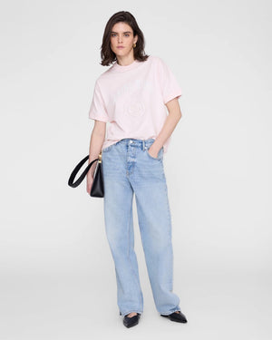 JAYLIN TEE COLLEGIATE / POWDER PINK