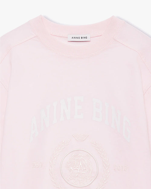 JAYLIN TEE COLLEGIATE / POWDER PINK