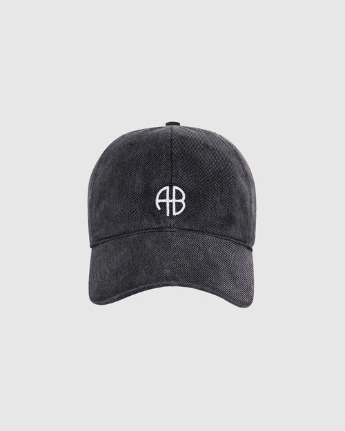 JEREMY BASEBALL CAP / WASHED SMOKE GREY