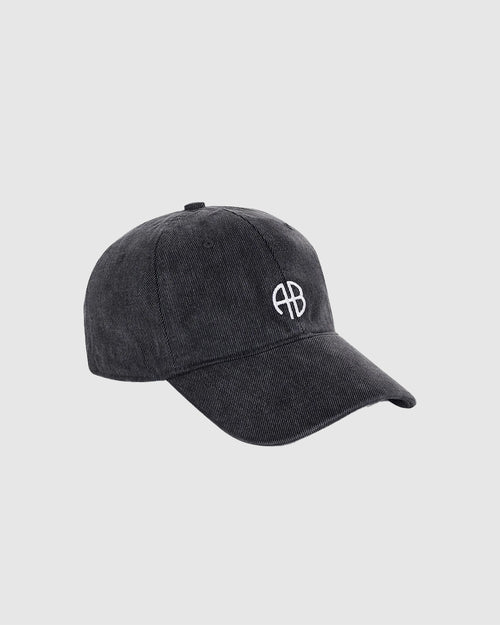 JEREMY BASEBALL CAP / WASHED SMOKE GREY
