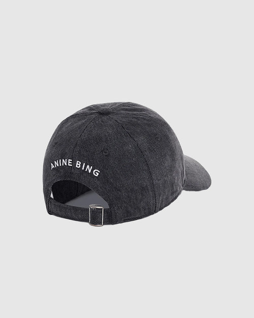 JEREMY BASEBALL CAP / WASHED SMOKE GREY