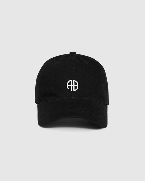 JEREMY BASEBALL CAP AB / BLACK DENIM