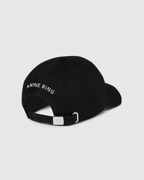 JEREMY BASEBALL CAP AB / BLACK DENIM