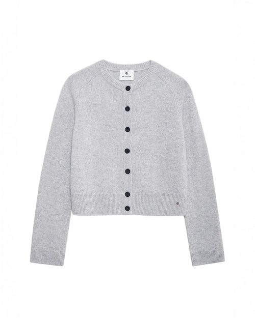 JOYE CARDIGAN / LIGHT HEATHER GREY